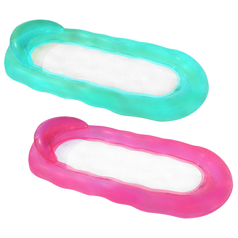 Water Foldable Transparent Wave Recliner Floating Bed