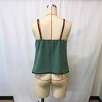 Chinese Style Retro Small Slip Top Women