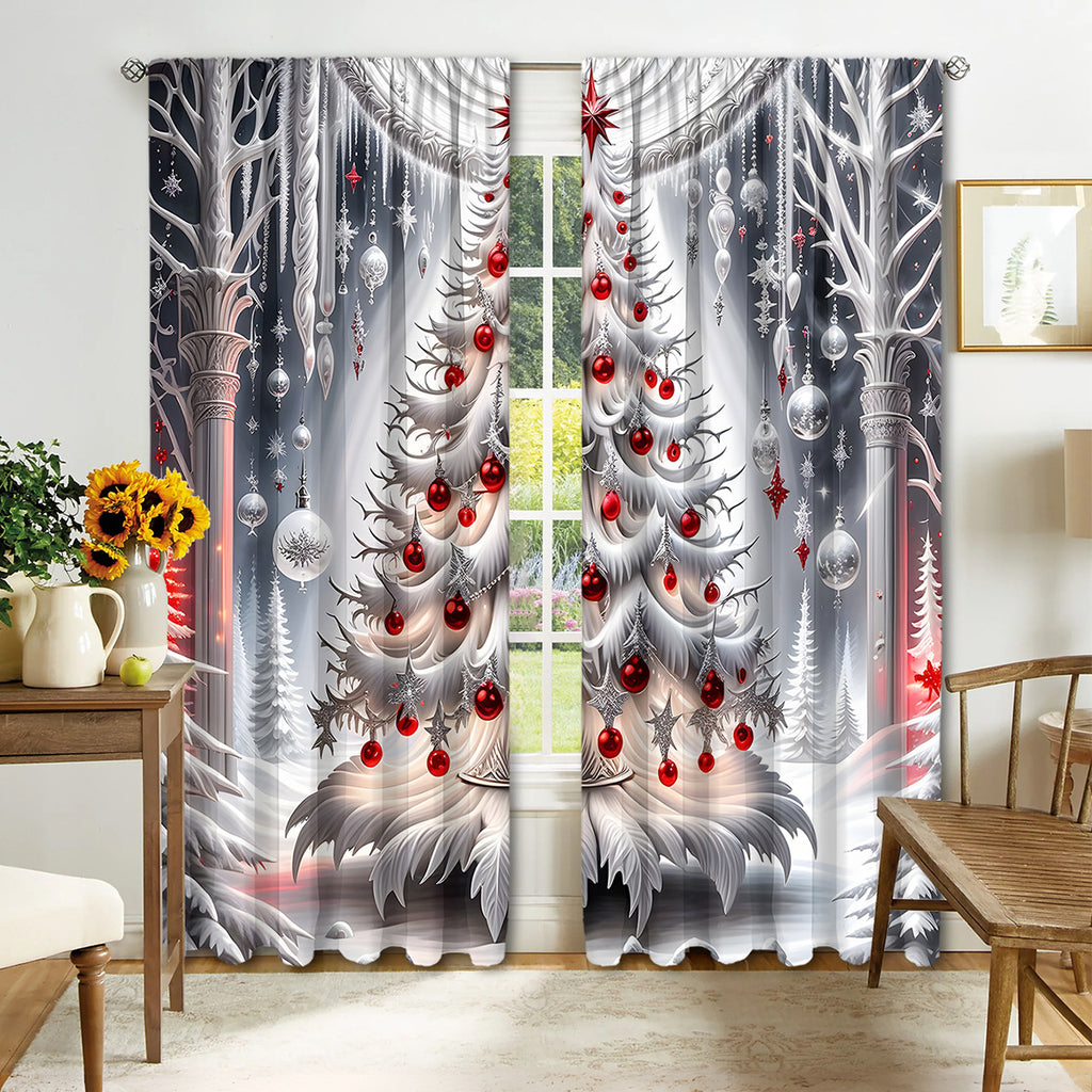 Digital Printed Christmas Curtains