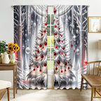 Digital Printed Christmas Curtains