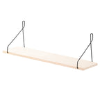 Wooden wall shelf