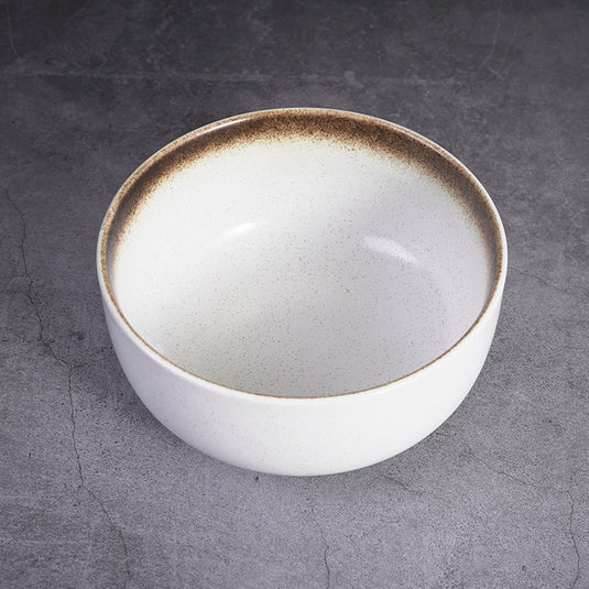 Japanese Ceramic Wholesale Retro Soup Bowl Salad Bowl Tableware
