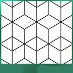 Living Room Wallpaper Three-dimensional Geometric Furniture Refurbishment