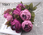 13 Core-spun Peony Decorative Flowers Artificial Flowers Artificial Flowers