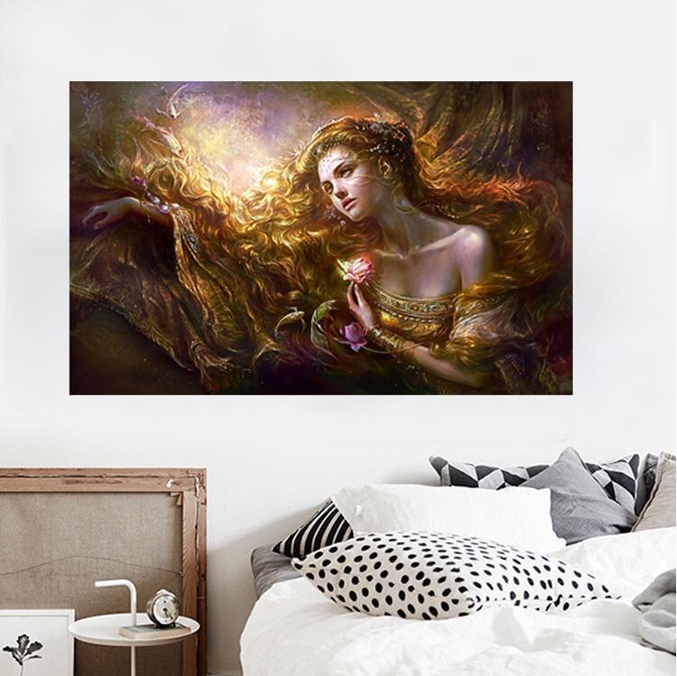 Cross stitch diamond painting