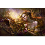 Cross stitch diamond painting