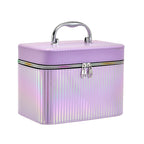 Cosmetic Bag Large Capacity High-grade Portable Is-style Storage Box With Mirror