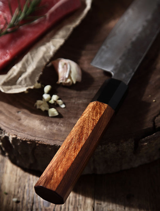 Couteau de Chef, couteau de cuisine pour fruits ménagers, forgé à la main