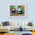 Diamant korssting Rubiks terning rund diamant diamant maleri