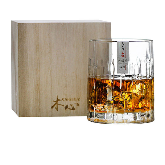 Mu Xin Cup Whiskey Cup Liquor Cup Japanese Glass Water Cup Simple Ins Style