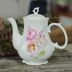 European Style Bone China Single Pot Large Teapot