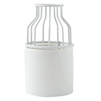 Vaso in ceramica INS Fioriera Vaso piccolo in ferro battuto