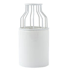 Vaso in ceramica INS Fioriera Vaso piccolo in ferro battuto