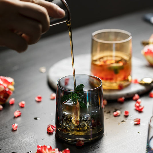 Creative Home Transparent Farverigt Whiskyglas