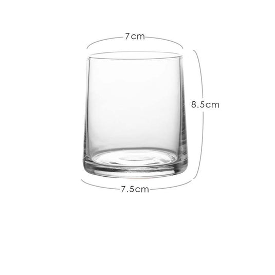 Creative Home Transparent Farverigt Whiskyglas