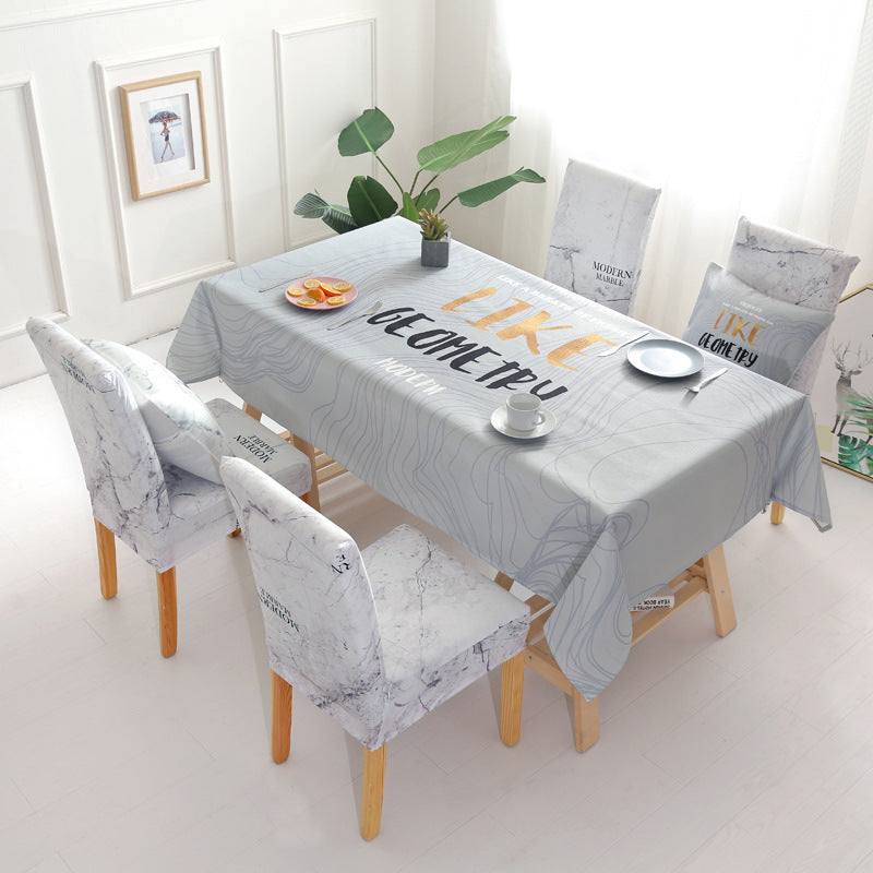 Cotton Linen Waterproof Disposable Rectangular Coffee Table Table Mat Tablecloth