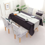 Cotton Linen Waterproof Disposable Rectangular Coffee Table Table Mat Tablecloth