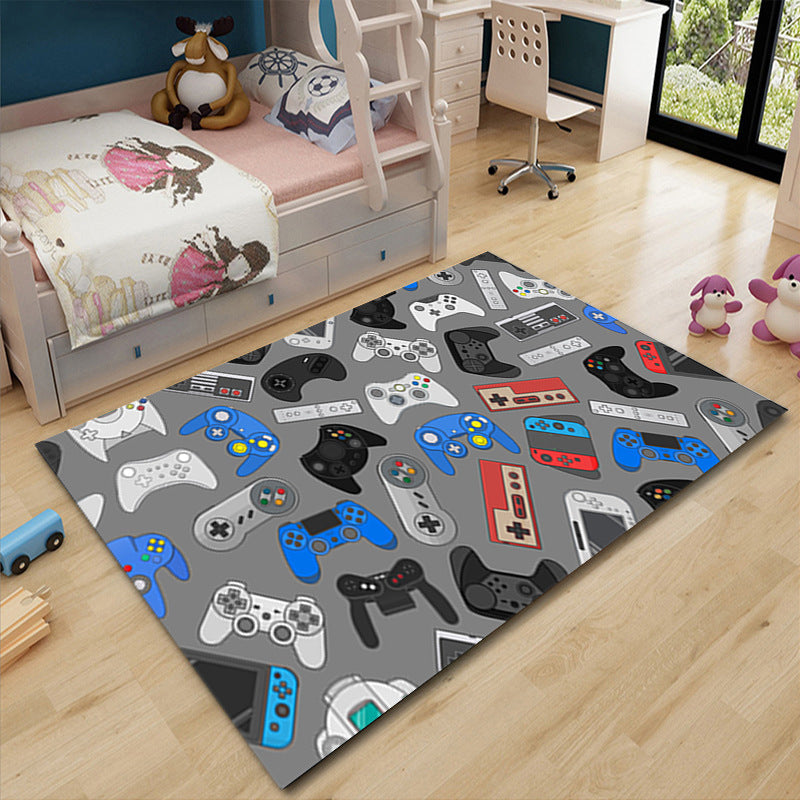 Video Game Carpet Floor Mat Game Console Living Room Bedroom Carpet