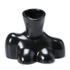 Vaso in ceramica arte nordica busto femminile vaso arte del corpo