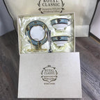 European-Style Bone China Hotel Coffee Cup And Saucer Set Flower Teapot British Afternoon Tea Cup Gift Box Customized Logo Gift