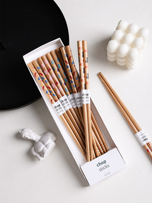 Japanese Style Non-slip Anti-mold Chopsticks Set