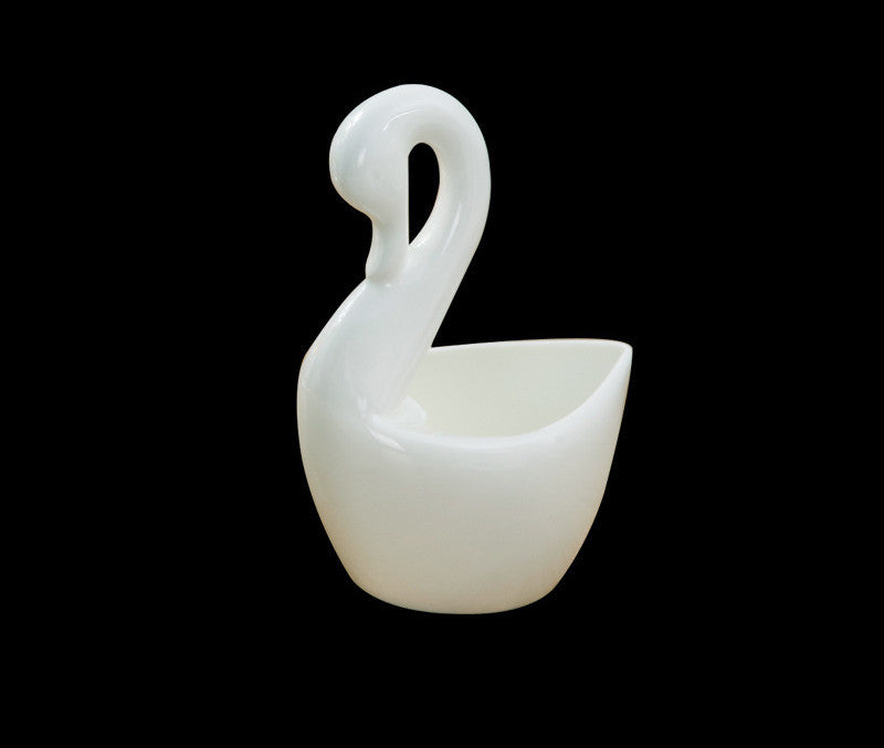 Jingdezhen Bone China Tableware Household High-Footed Eating Bowl Anti-Scalding 6-Inch Noodle Bowl 8-Inch Dinner Plate Large Soup Pot And Dish