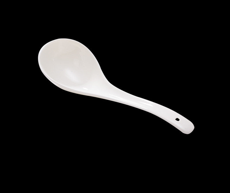 Jingdezhen Bone China Tableware Household High-Footed Eating Bowl Anti-Scalding 6-Inch Noodle Bowl 8-Inch Dinner Plate Large Soup Pot And Dish