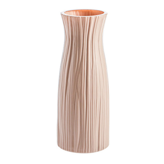 Ceramic Vase Creative Nordic Plastic Morandi Living Room Decoration Glass Vase Hydroponic Creative Vase Wholesale