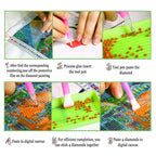 DIY Diamond Painting 5D Full Diamond Cross Stitch Sticker Diamond Painting