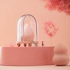 Birdcage Cosmetic Storage Box Beauty Egg Transparent Dustproof Makeup Sponge Organizer Minimalist Creative Home Office
