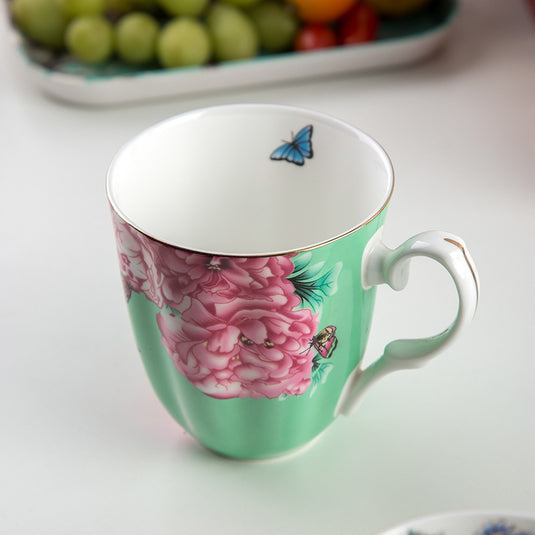 Bone China Mug, Ceramic Mug, Large Capacity Water Cup