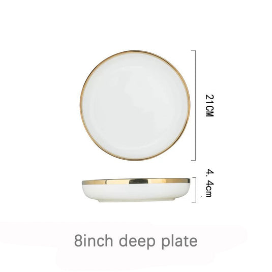 Ceramic Dishes And Tableware Nordic Ins Style Plate Set