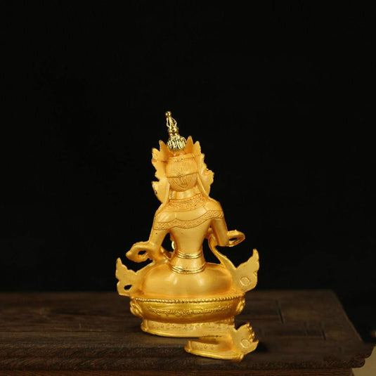 Statue de bouddha tantrique bouddhisme, artisanat anti-népalais