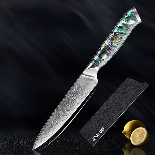 Steel Knife Set Kitchen Knife Chef Knife Japanese Style Santoku Knife