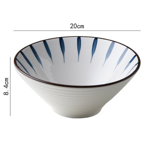 Creative Japanese Ceramic Salad Bowl Home Large