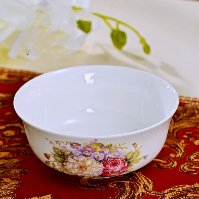 Household Japanese Bone China Ceramic Bowl