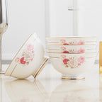 Household Japanese Bone China Ceramic Bowl