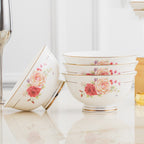 Household Japanese Bone China Ceramic Bowl