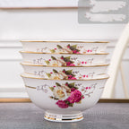 Household Japanese Bone China Ceramic Bowl
