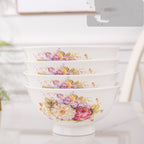 Household Japanese Bone China Ceramic Bowl
