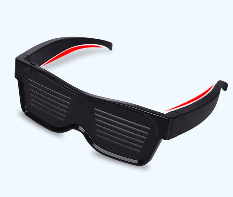 Multifarvede fest LED-briller dynamiske blinkende LED-briller