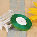 Bow Gold Silk Silver Polyester Ribbon