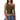 Solid Color Slim Fit Midriff-baring Vest T-shirt