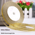 Colored Bands Gift Packaging Bow Ribbon