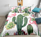 Three or four sets of home textile bedding