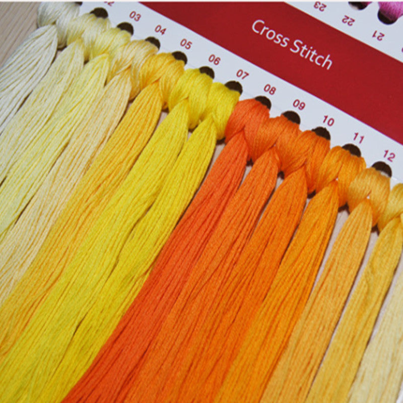 Forest path car cross stitch