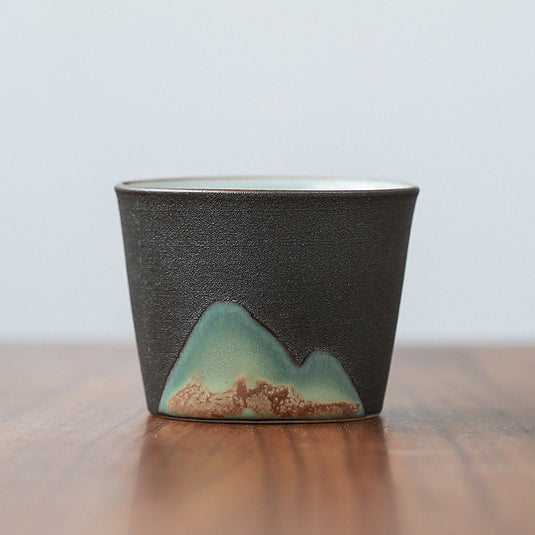 Handmade Vintage Chinese Stoneware Master Cup