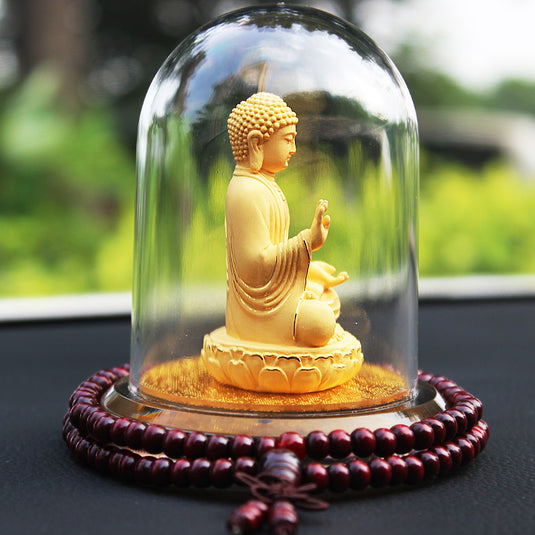 Décoration de voiture statue de Bouddha