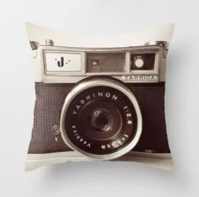 MUXUAN EBay Amazon Muxuan Aliexpress Explosion 3D Printing Camera Pillow Covers Super Soft Cushion Cover