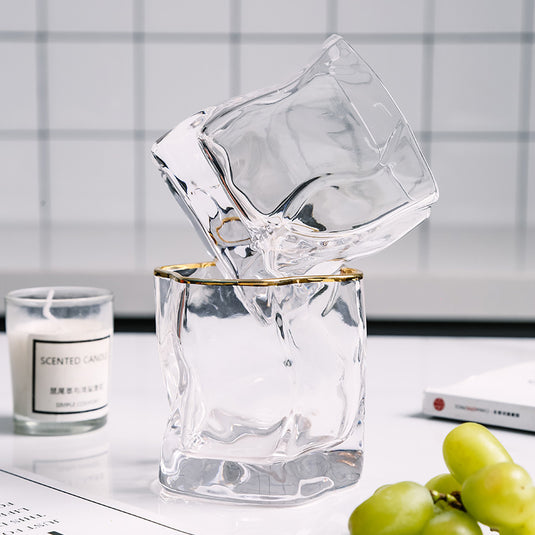 Pre-sale south Korean Tale Matterhorn to make crystal glass whiskey glass 135ML